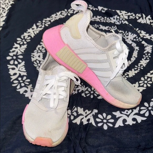 adidas gazelle silver green womens Adidas AdiWear White/Black Womens Size 8 Used Golf Shoes – ELEVATESPORTING main image 0